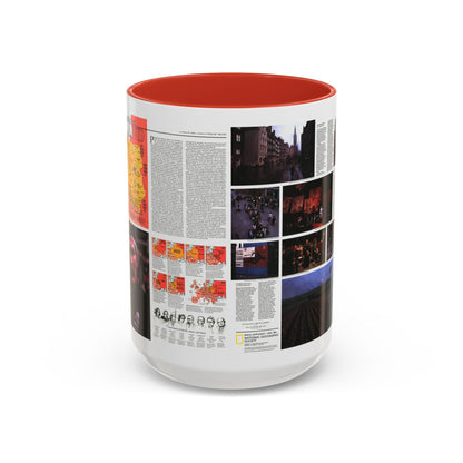 Poland - The Face and Faith 1 (1982) (Map) Accent Coffee Mug