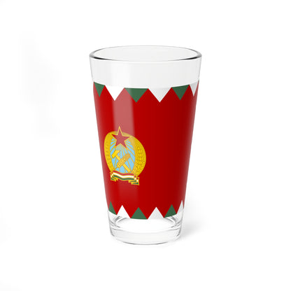 Naval Jack of Hungary 1955-1957 (Hungary) Pint Glass 16oz