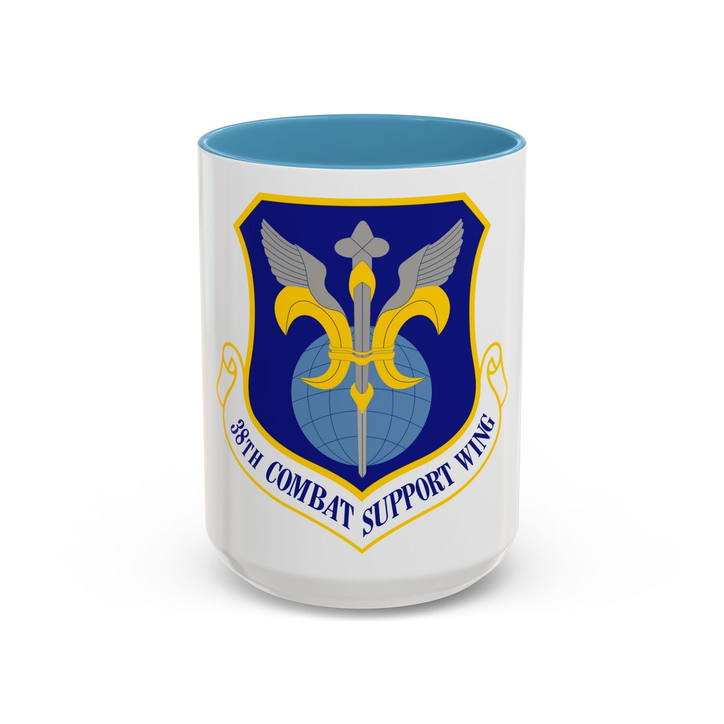 38th Combat Support Wing (U.S. Air Force) Accent Coffee Mug