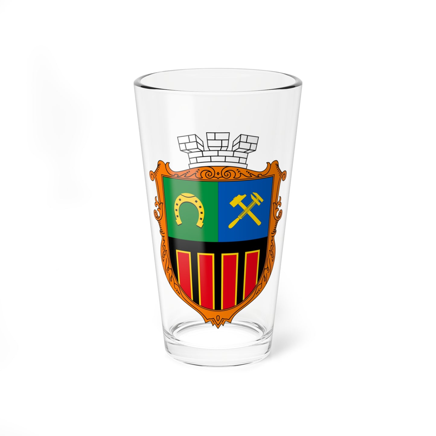 UHT Avdiivka (Ukraine) (Coat of Arms) Pint Glass 16oz