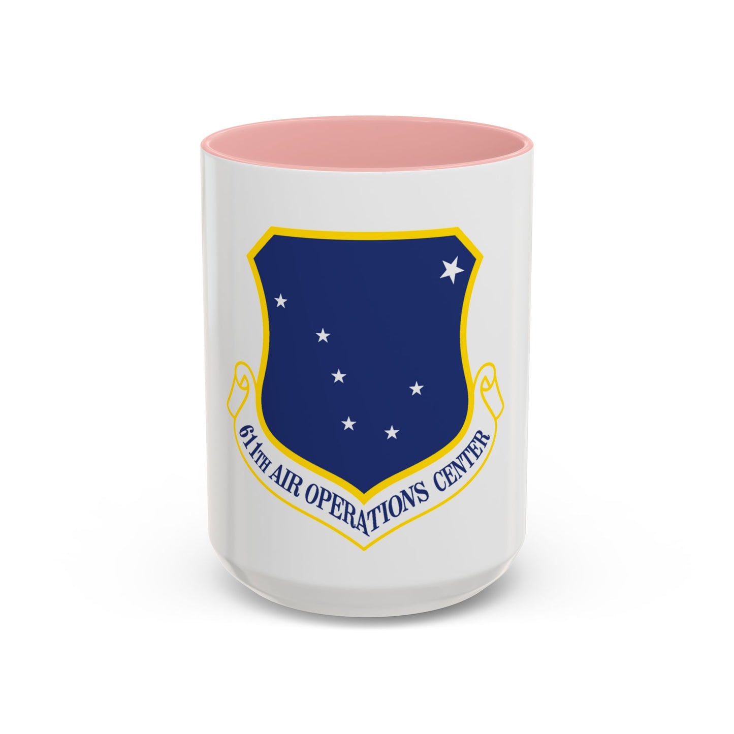 611th AOC (U.S. Air Force) Accent Coffee Mug