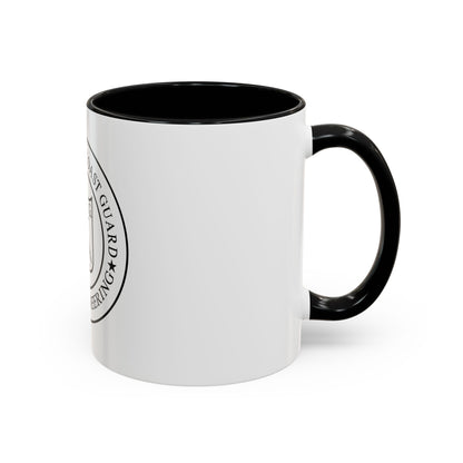 USCG Civil Engineering (U.S. Coast Guard) Accent Coffee Mug