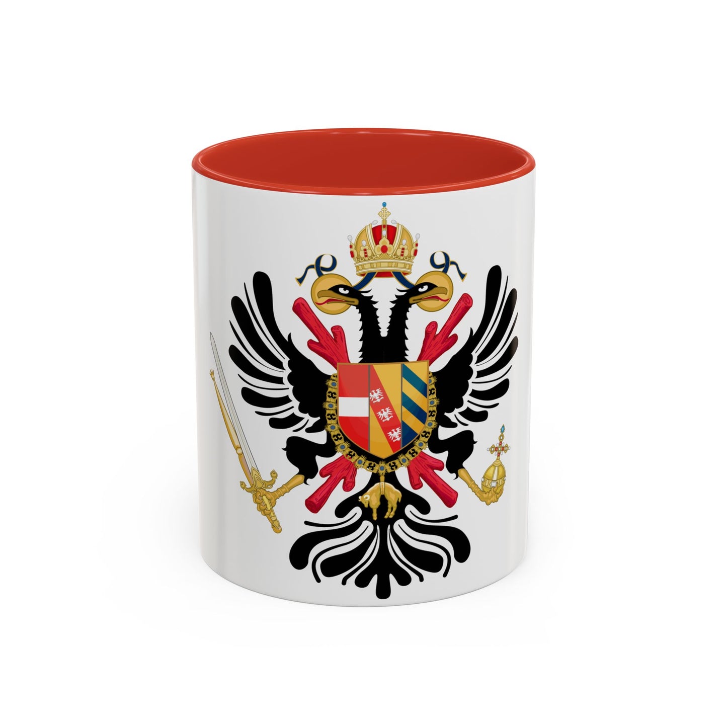 Coat of arms of the Austrian Netherlands - Accent Coffee Mug