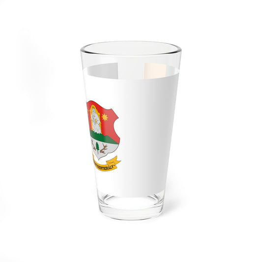 Flag of Bakonyszentkiraly (Hungary) Pint Glass 16oz