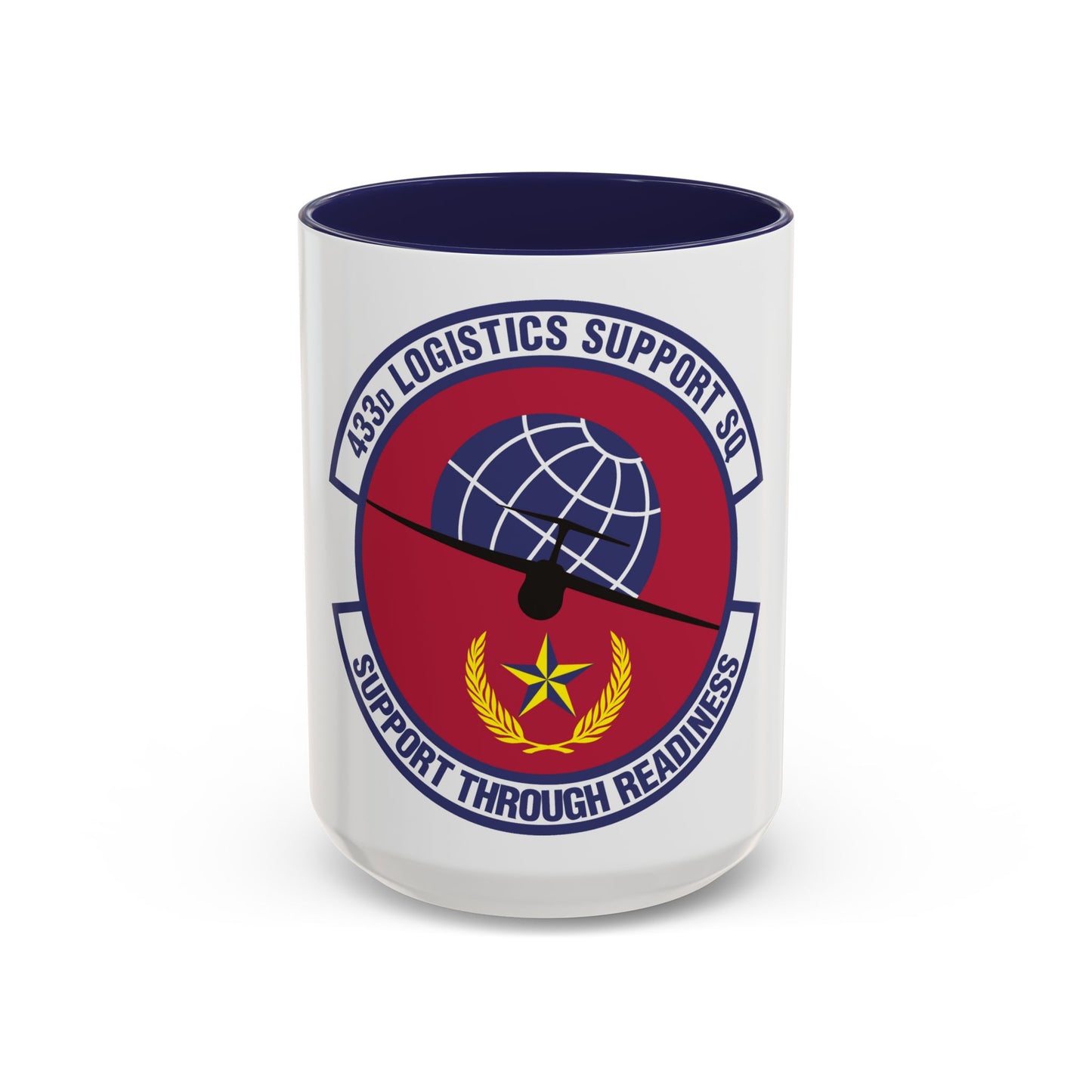 433d Logistics Support Squadron (U.S. Air Force) Accent Coffee Mug
