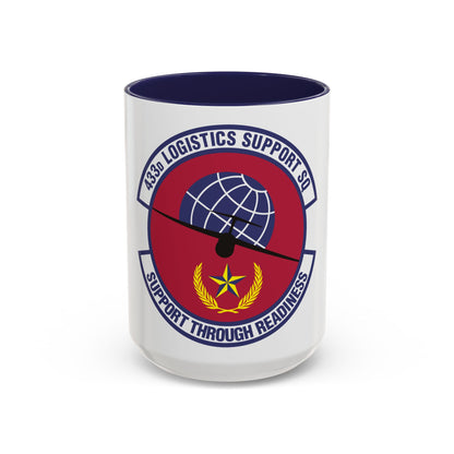 433d Logistics Support Squadron (U.S. Air Force) Accent Coffee Mug