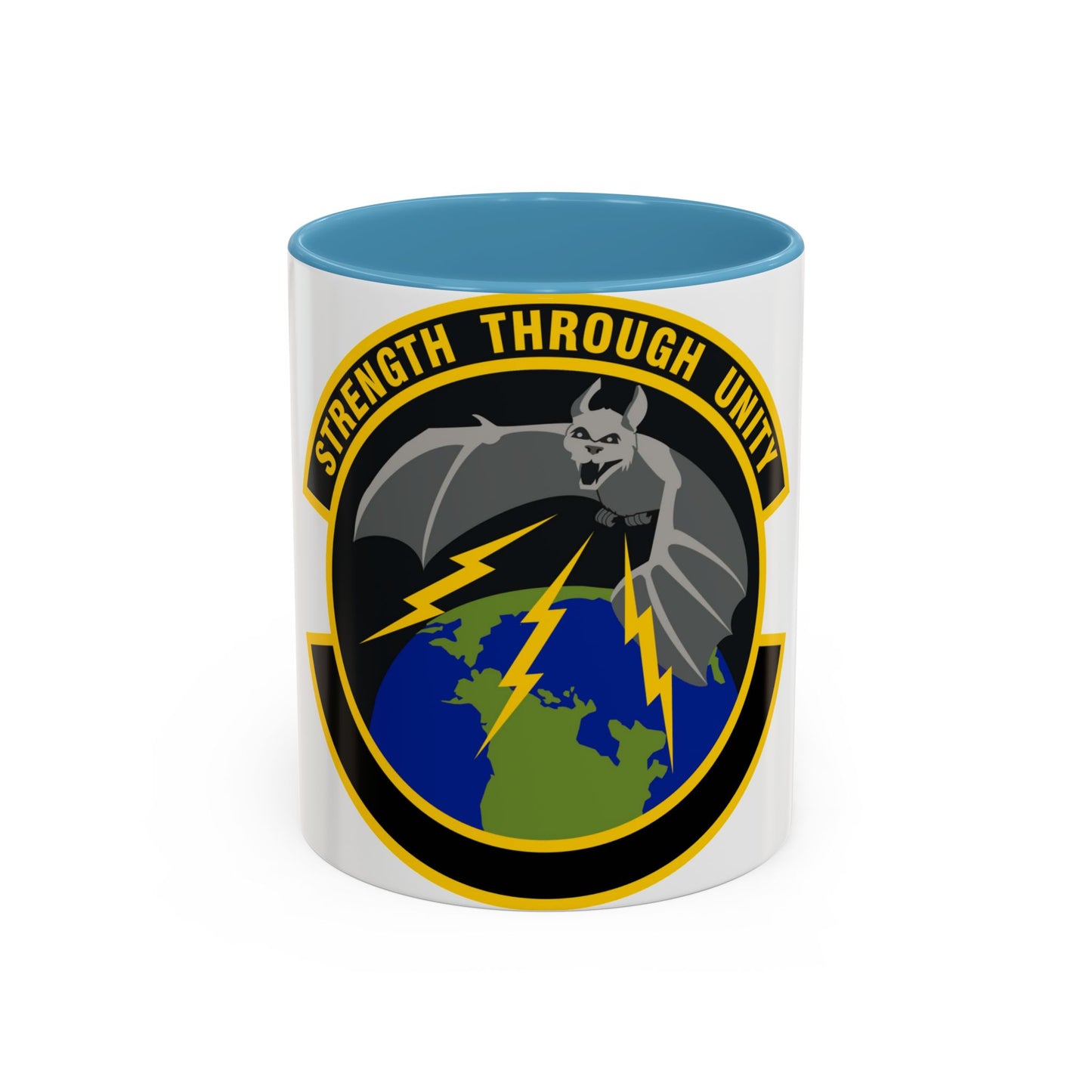 595 Operations Support Flight AFSPC (U.S. Air Force) Accent Coffee Mug