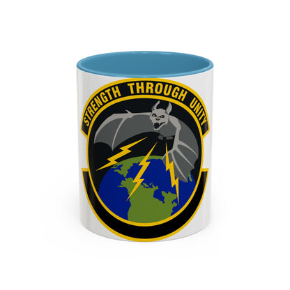 595 Operations Support Flight AFSPC (U.S. Air Force) Accent Coffee Mug