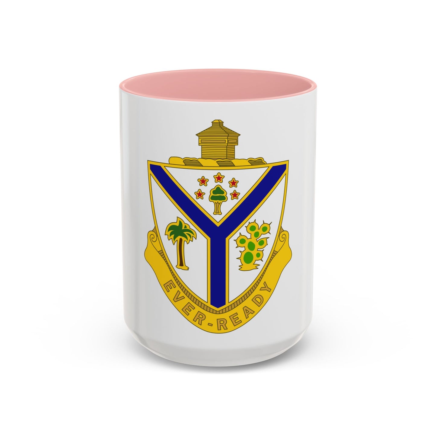 132nd Infantry Regiment (U.S. Army) Accent Coffee Mug