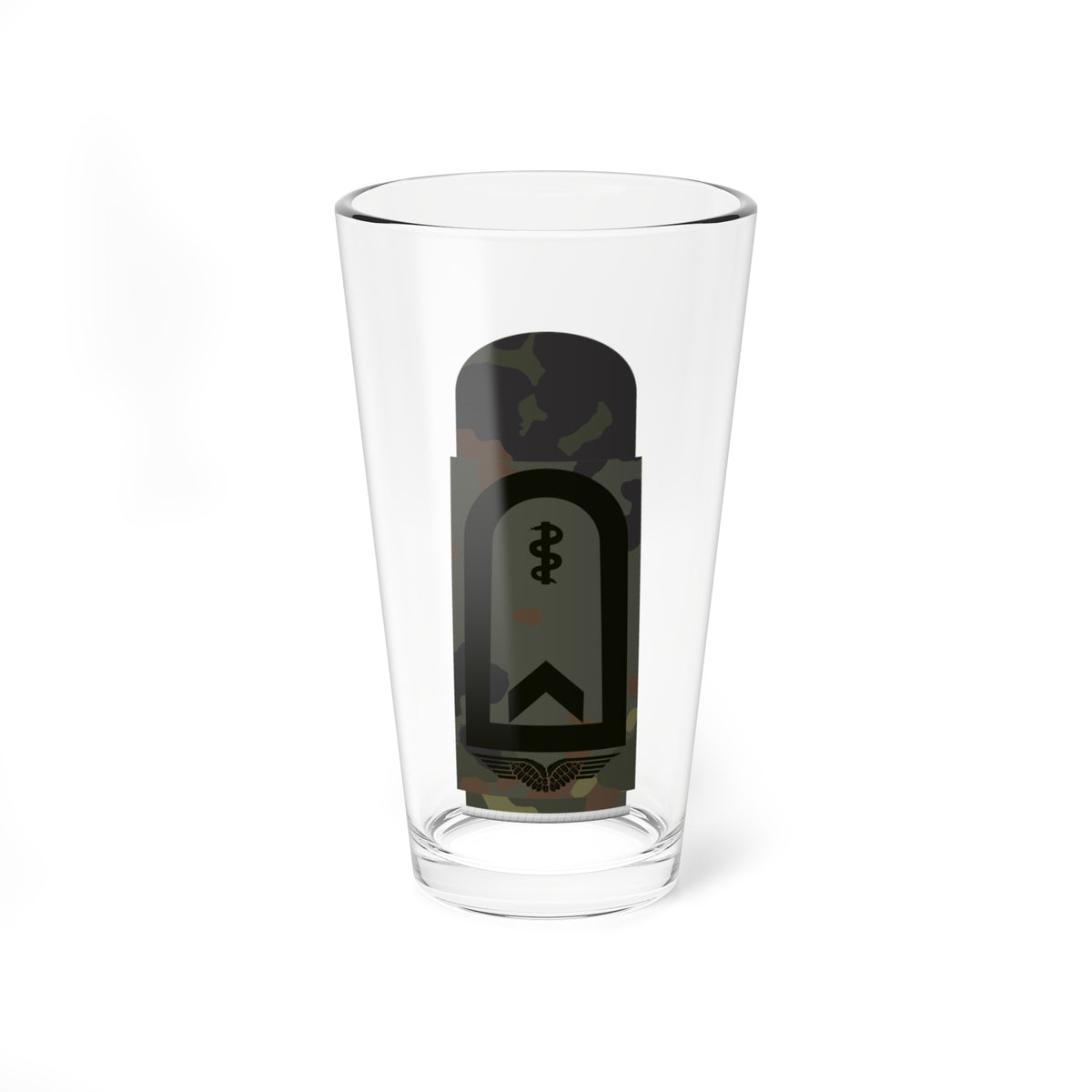 LA 5S5 31a Fähnrich SanOA HMx L (Military Rank) Pint Glass 16oz