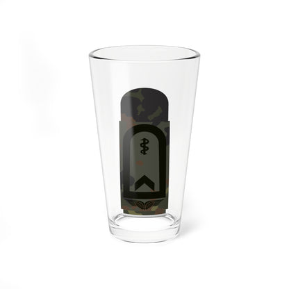 LA 5S5 31a Fähnrich SanOA HMx L (Military Rank) Pint Glass 16oz