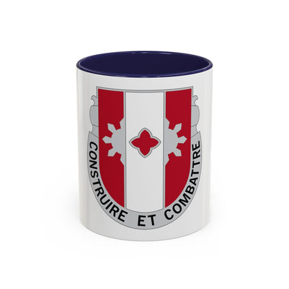961 Engineer Battalion (U.S. Army) Accent Coffee Mug