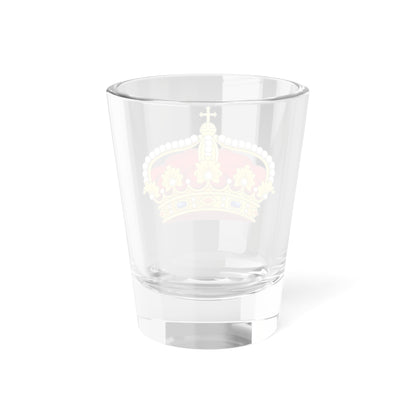 Heraldic Crown of Heir to the Throne of the Two Sicilies (Italy) (Coat of Arms) Shot Glass 1.5oz