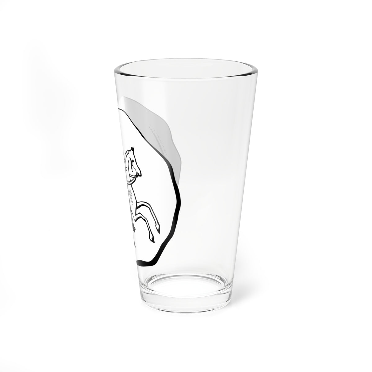 Seal of Alexander Nevsky 1236 Avers (Belarus) (Coat of Arms) Pint Glass 16oz