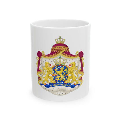Royal coat of arms of the Netherlands - White Coffee Mug