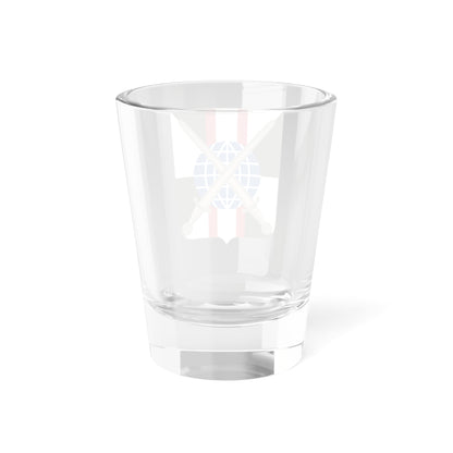 Verre à liqueur du 719e bataillon du renseignement militaire (armée américaine) 1,5 oz