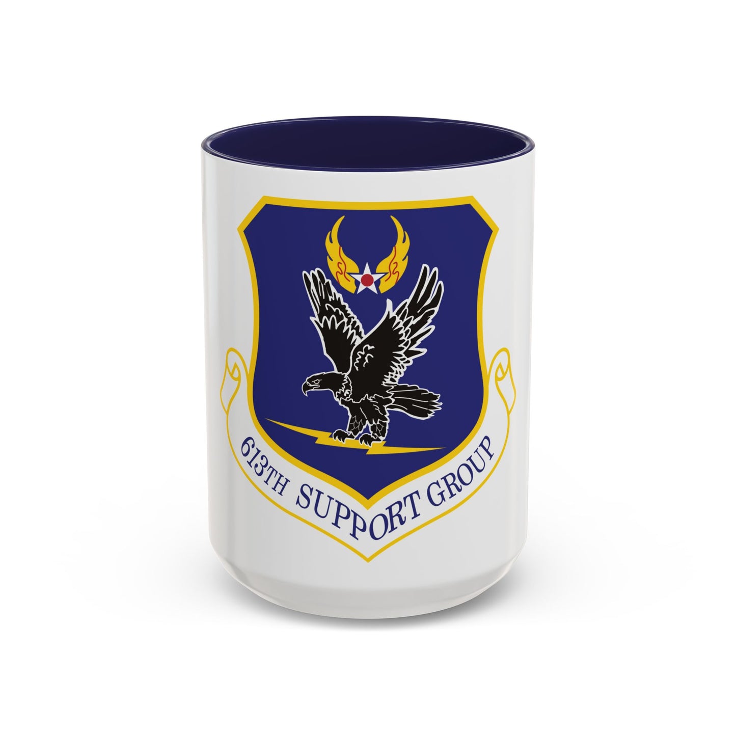 613th Support Group (U.S. Air Force) Accent Coffee Mug