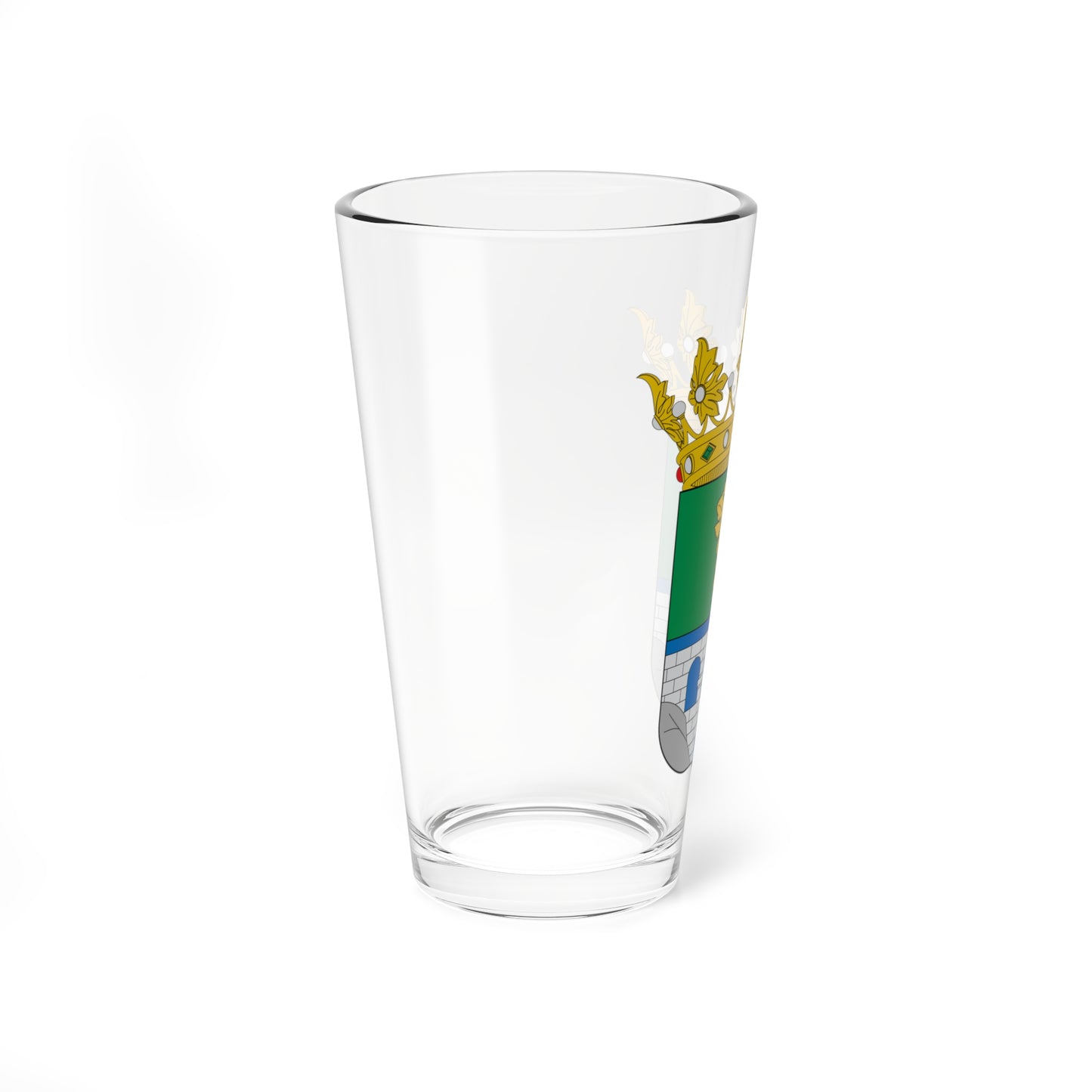 Escudo de Alhama de Almería (Spain) (Coat of Arms) Pint Glass 16oz