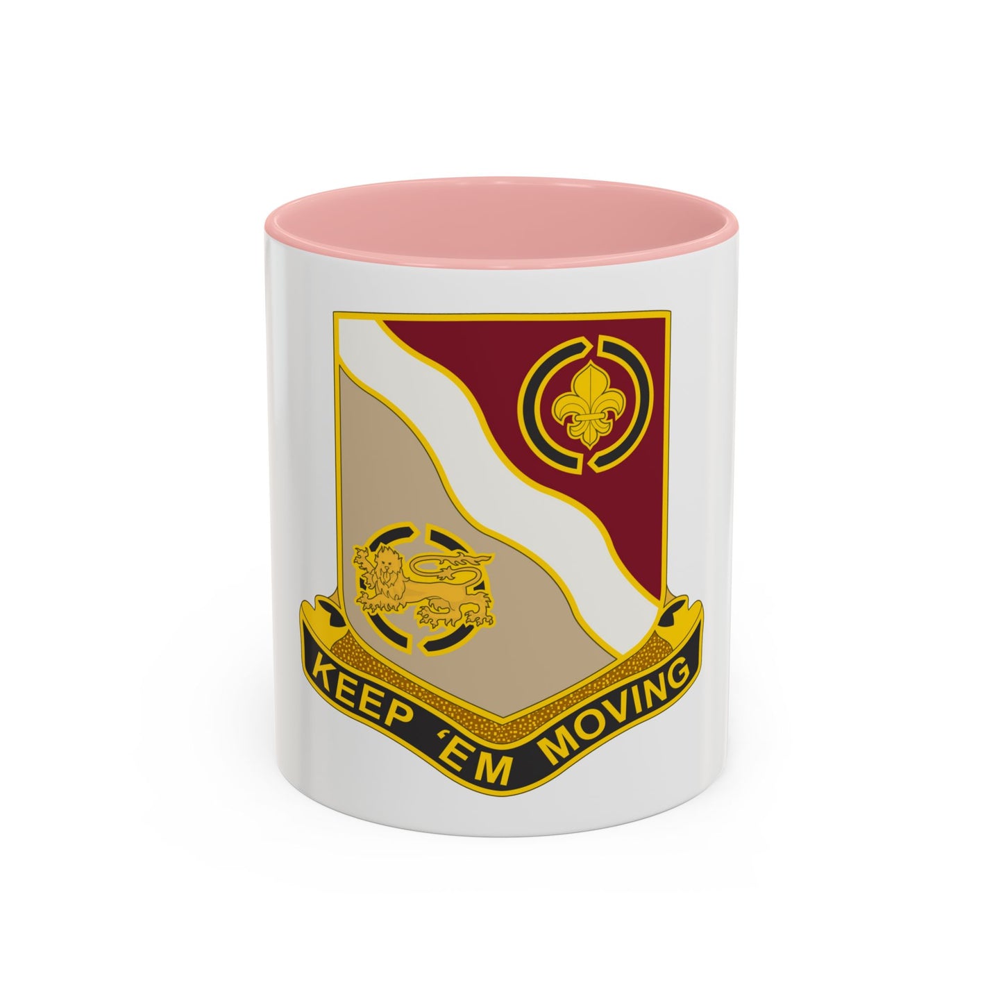 446 Transportation Battalion (U.S. Army) Accent Coffee Mug
