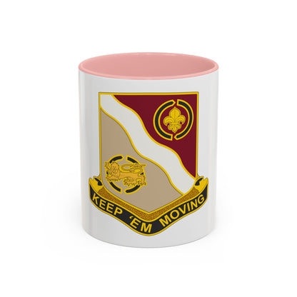446 Transportation Battalion (U.S. Army) Accent Coffee Mug