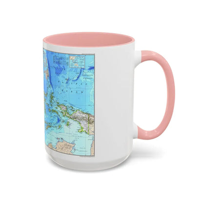 Indonesia 1 (1996) (Map) Accent Coffee Mug-Go Mug Yourself