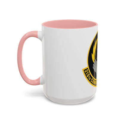 310th Communications Flight (U.S. Air Force) Accent Coffee Mug