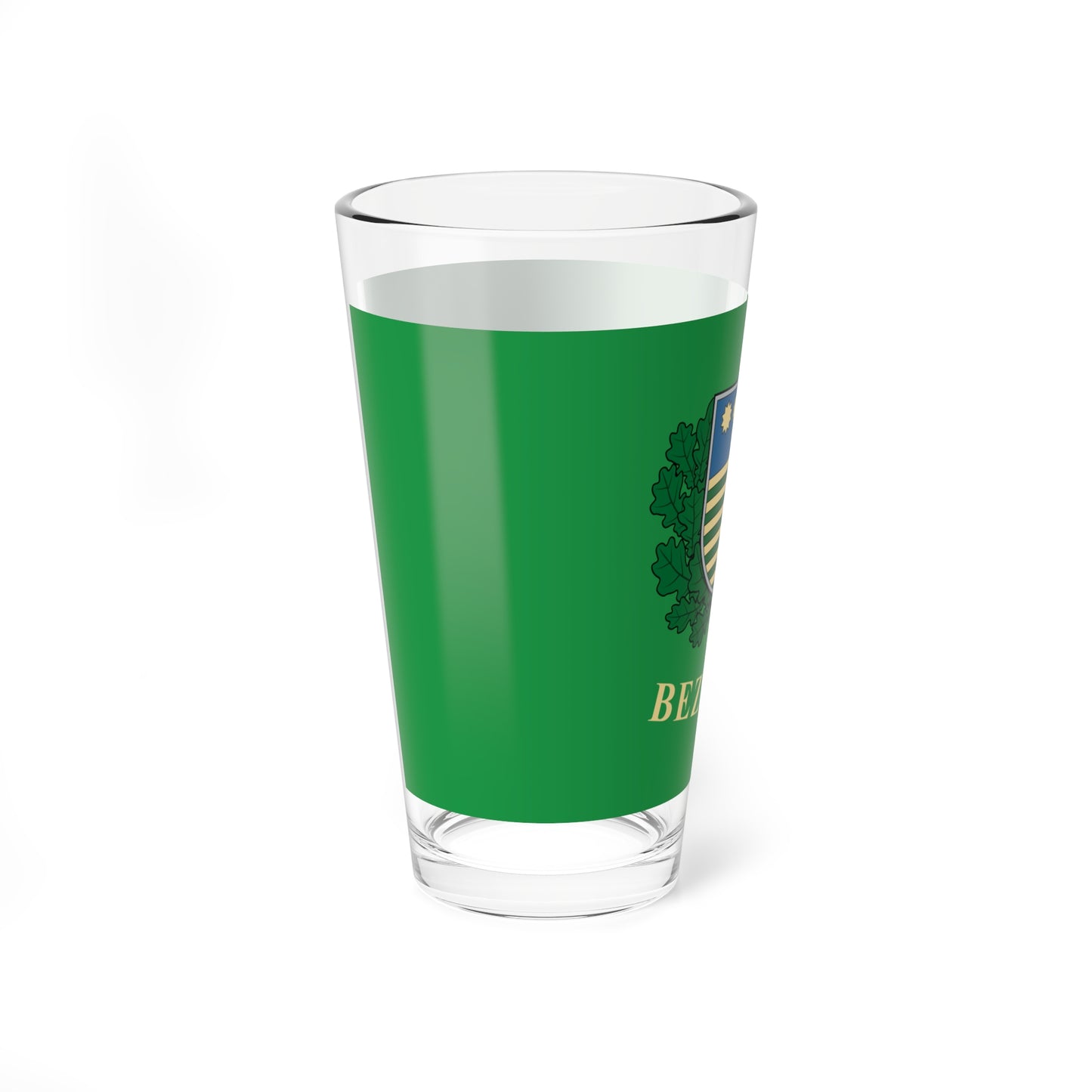 Flag of Bezedek (Hungary) Pint Glass 16oz