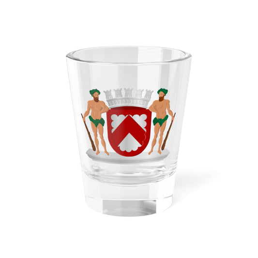 Kortrijk wapen (Belgium) (Coat of Arms) Shot Glass 1.5oz