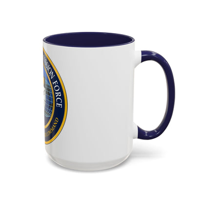 Cyber National Mission Force (U.S. Army) Accent Coffee Mug