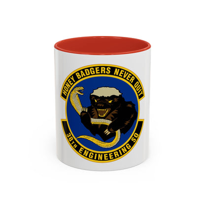 38 Engineering Squadron ACC (U.S. Air Force) Accent Coffee Mug