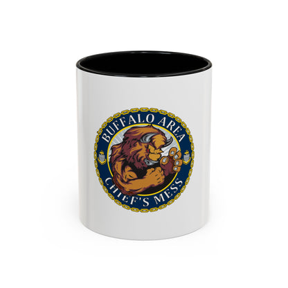USCG Buffalo Area Cheifs Mess (U.S. Coast Guard) Accent Coffee Mug