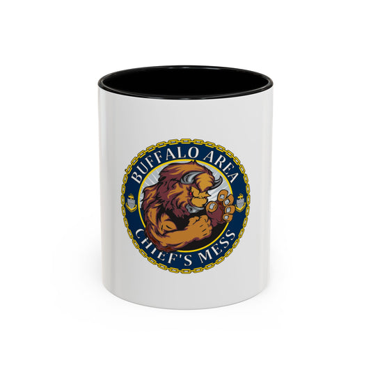 USCG Buffalo Area Cheifs Mess (U.S. Coast Guard) Accent Coffee Mug