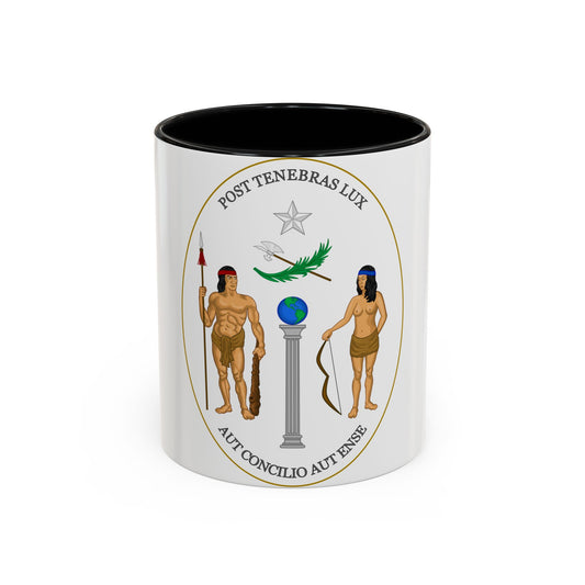 Obverse of the Coat of Arms of Chile (1812-1814) - Accent Coffee Mug