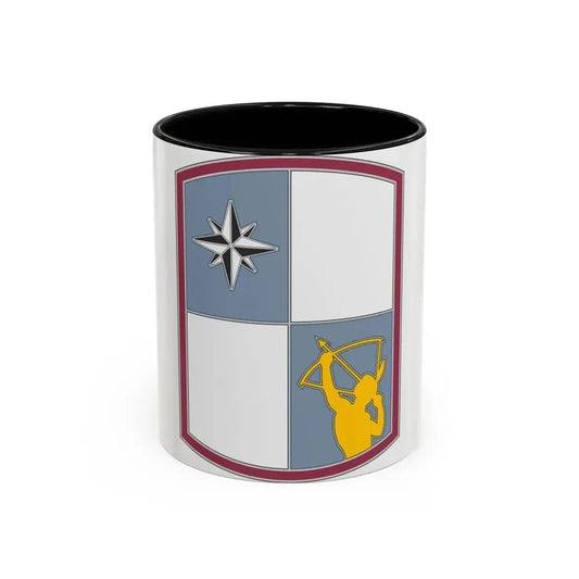 287 Sustainment Brigade (U.S. Army) Accent Coffee Mug 11oz Black - Go Mug Yourself