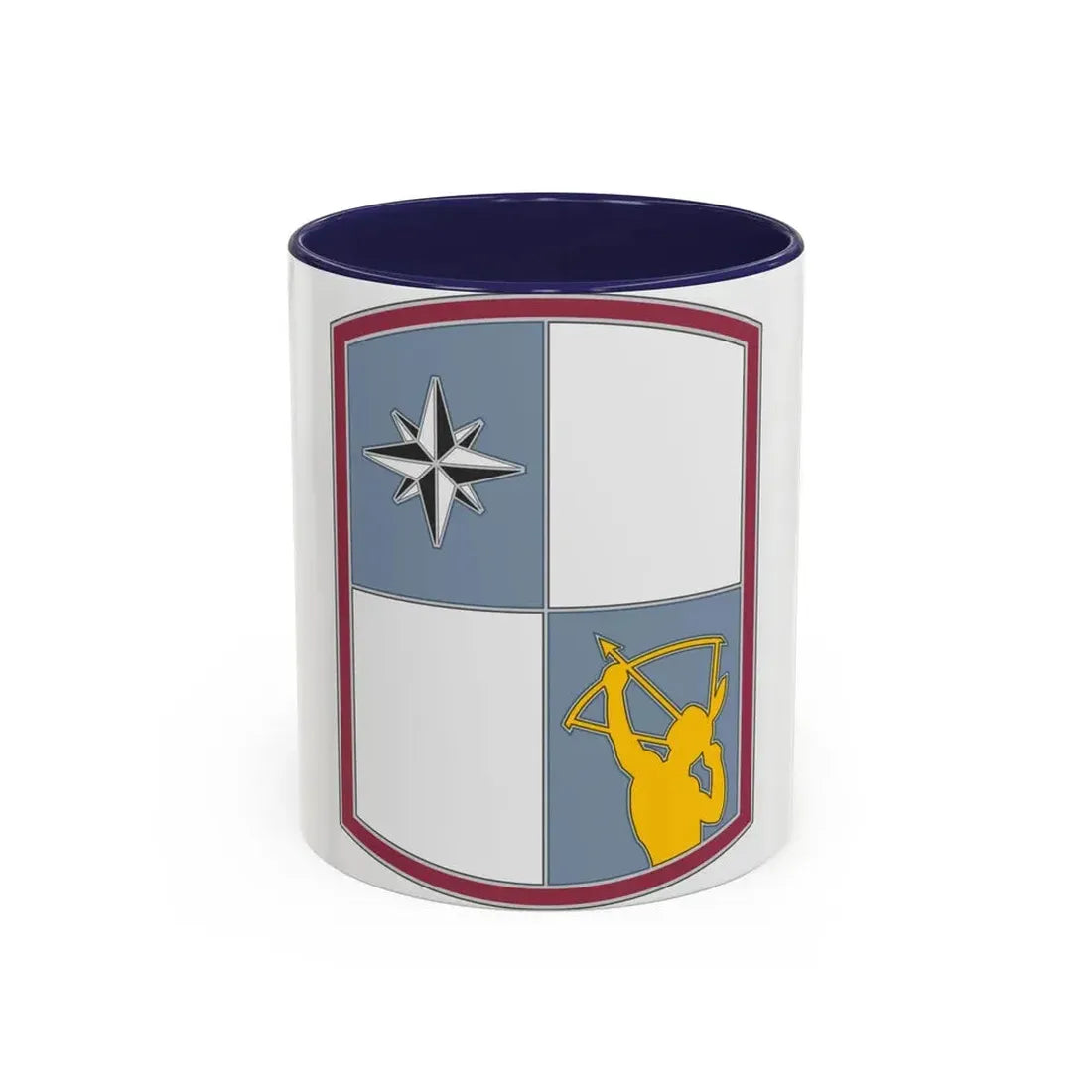 287 Sustainment Brigade (U.S. Army) Accent Coffee Mug 11oz Navy - Go Mug Yourself