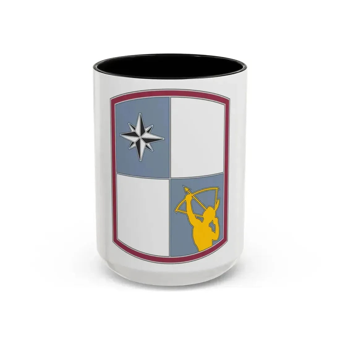 287 Sustainment Brigade (U.S. Army) Accent Coffee Mug 15oz Black - Go Mug Yourself