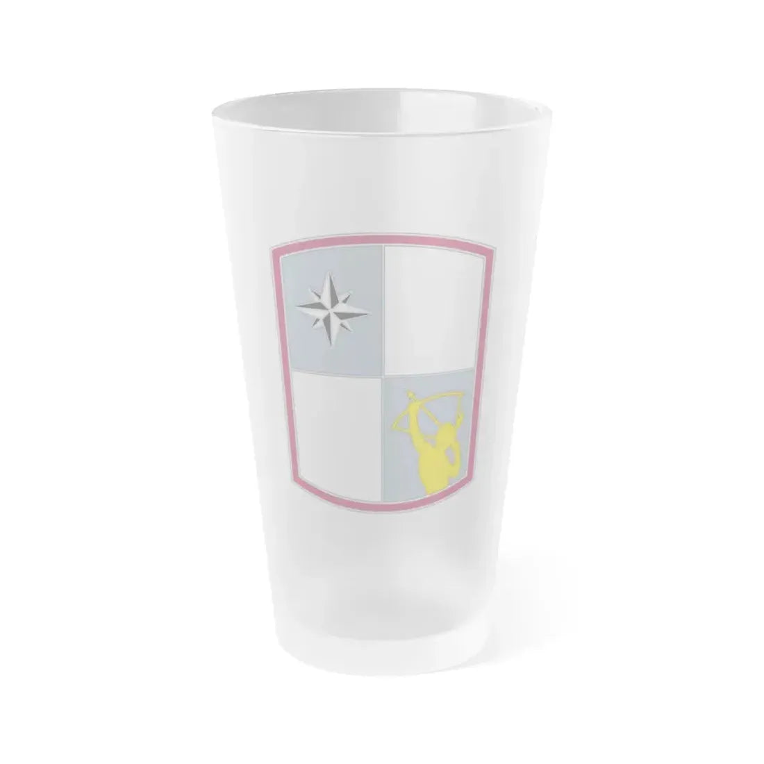 287 Sustainment Brigade (U.S. Army) Frosted Pint Glass 16oz Default Title - Go Mug Yourself