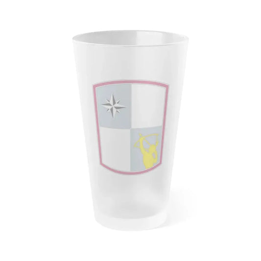 287 Sustainment Brigade (U.S. Army) Frosted Pint Glass 16oz Default Title - Go Mug Yourself