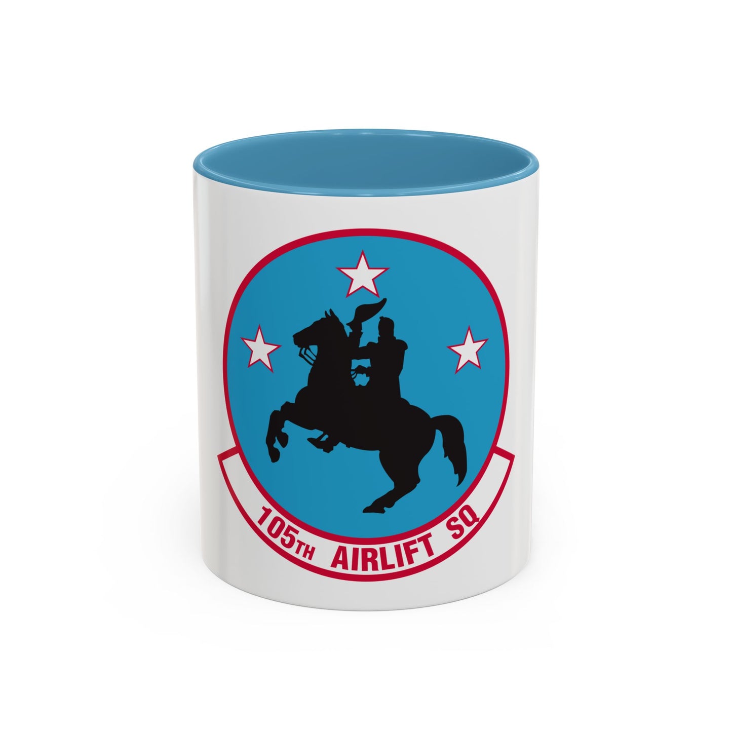 105th Airlift Squadron (U.S. Air Force) Accent Coffee Mug
