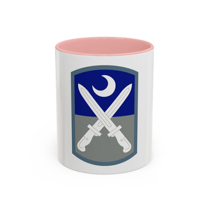 218 Maneuver Enhancement Brigade (U.S. Army) Accent Coffee Mug