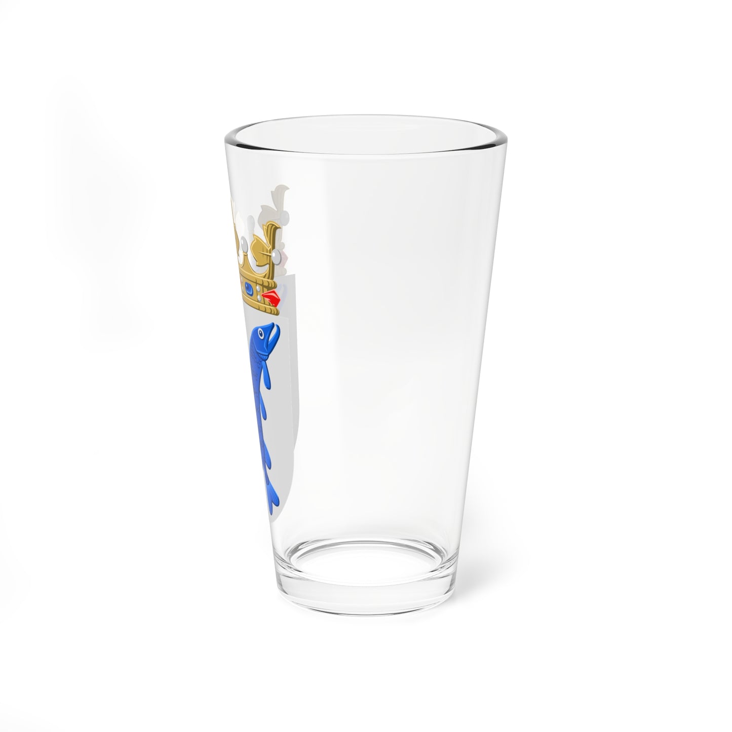 Uusikaupunki.vaakuna (Finland) (Coat of Arms) Pint Glass 16oz