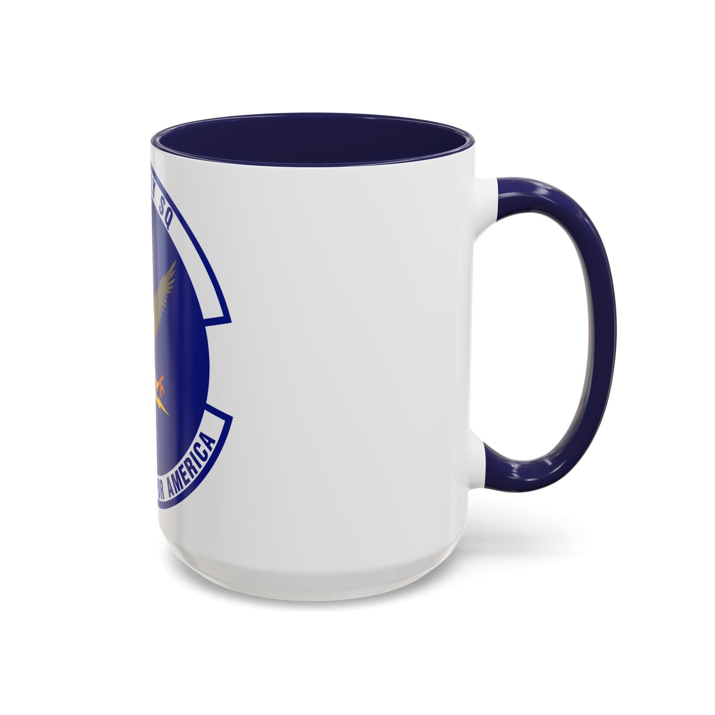 62d Supply Squadron (U.S. Air Force) Accent Coffee Mug