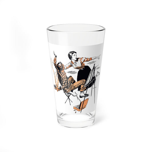 Harvest of the Heart (3), Redbook, September 1954 - Pint Glass 16oz