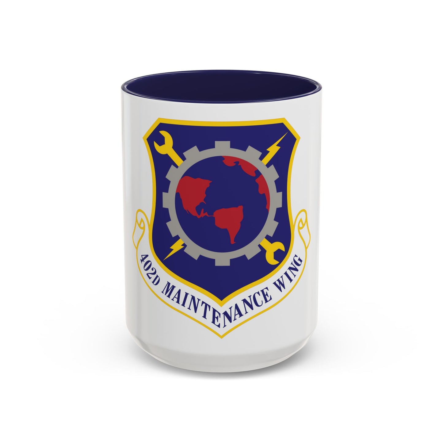 402d Maintenance Wing (U.S. Air Force) Accent Coffee Mug