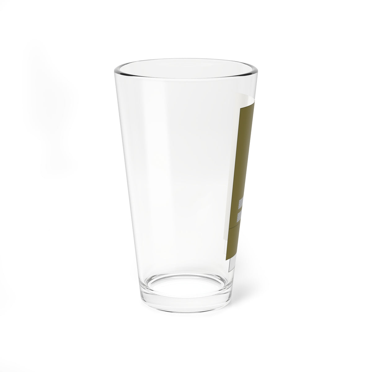 France Army OF 1b cavalry Sleeve WW2 (Military Rank) Pint Glass 16oz