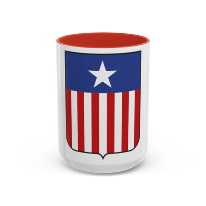 Coat of arms of Liberia in 1889 - Accent Coffee Mug