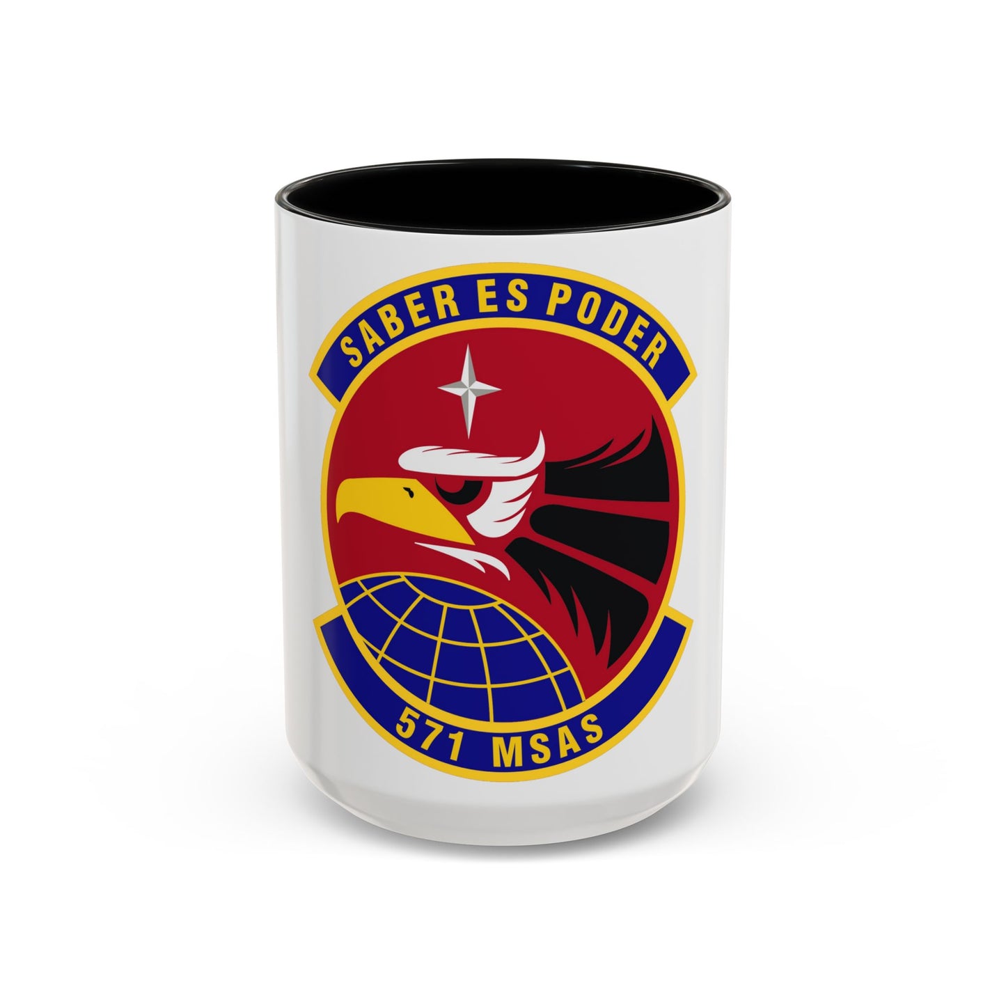 571st Mobility Support Advisory Squadron (U.S. Air Force) Accent Coffee Mug