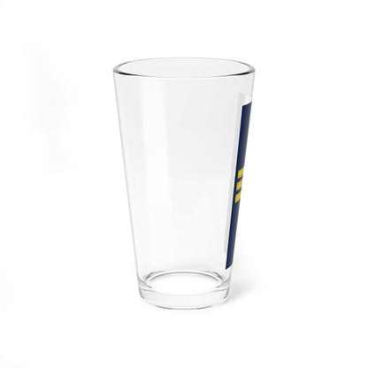 03 UKR Боцманмат 15 07 1918 Рукав (Ukraine) (Military Rank) Pint Glass 16oz