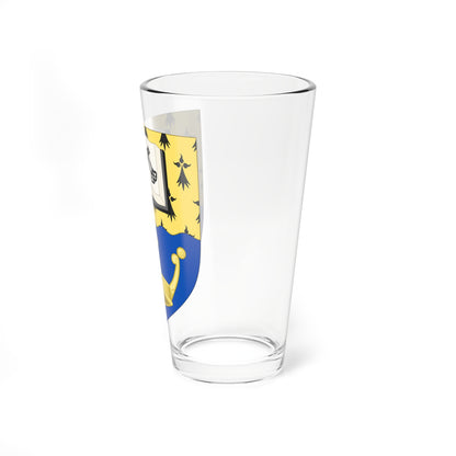 Shield of Kingston University (United Kingdom) (Coat of Arms) Pint Glass 16oz