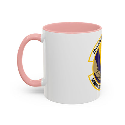 88th Mission Support Squadron (U.S. Air Force) Accent Coffee Mug
